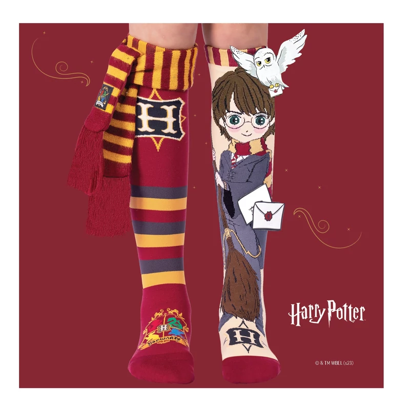 Harry Potter térdzokni - exkluzív kiadás - 6 és 99 éves kor között tökéletes választás! 