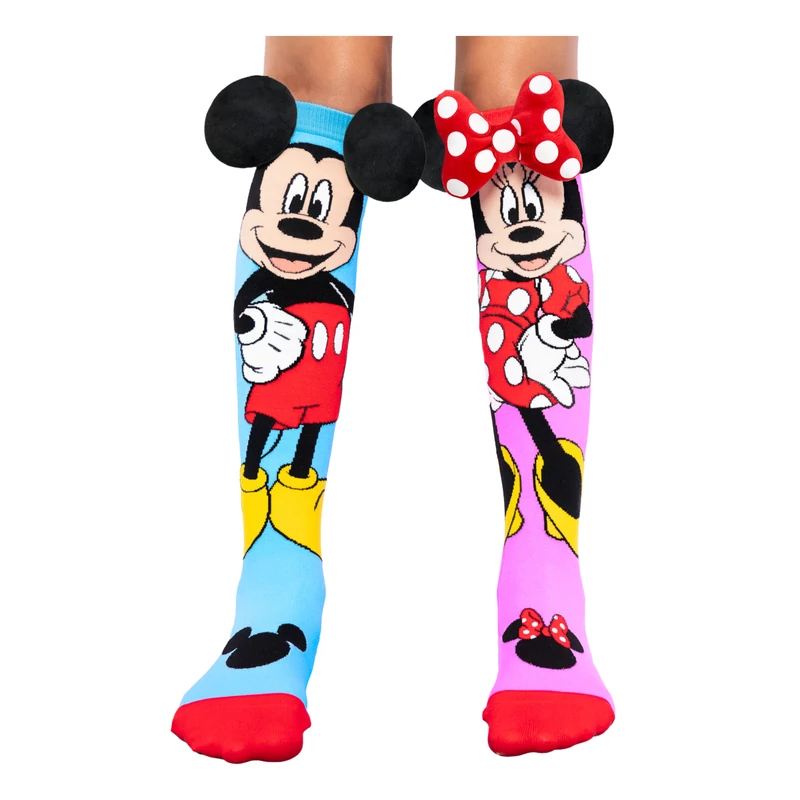 Minnie és Mickey térdzokni - exkluzív kiadás - 6 és 99 éves kor között tökéletes választás! 