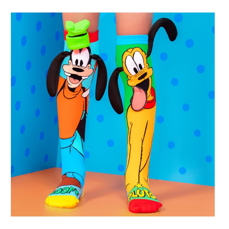 Plútó és Goofy térdzokni - exkluzív kiadás - 6 és 99 éves kor között tökéletes választás! 