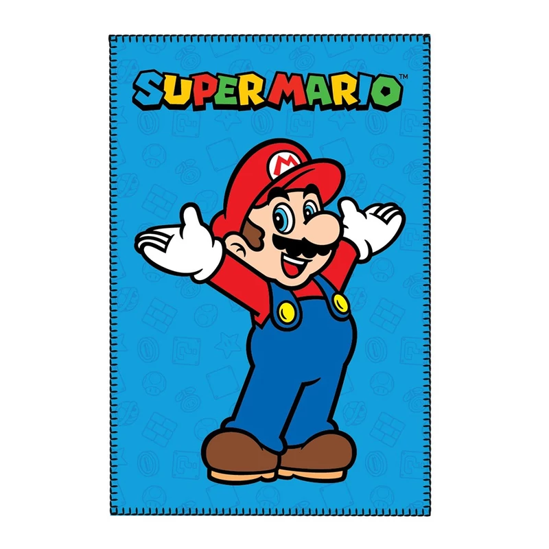 Super Mario takaró - puha polár