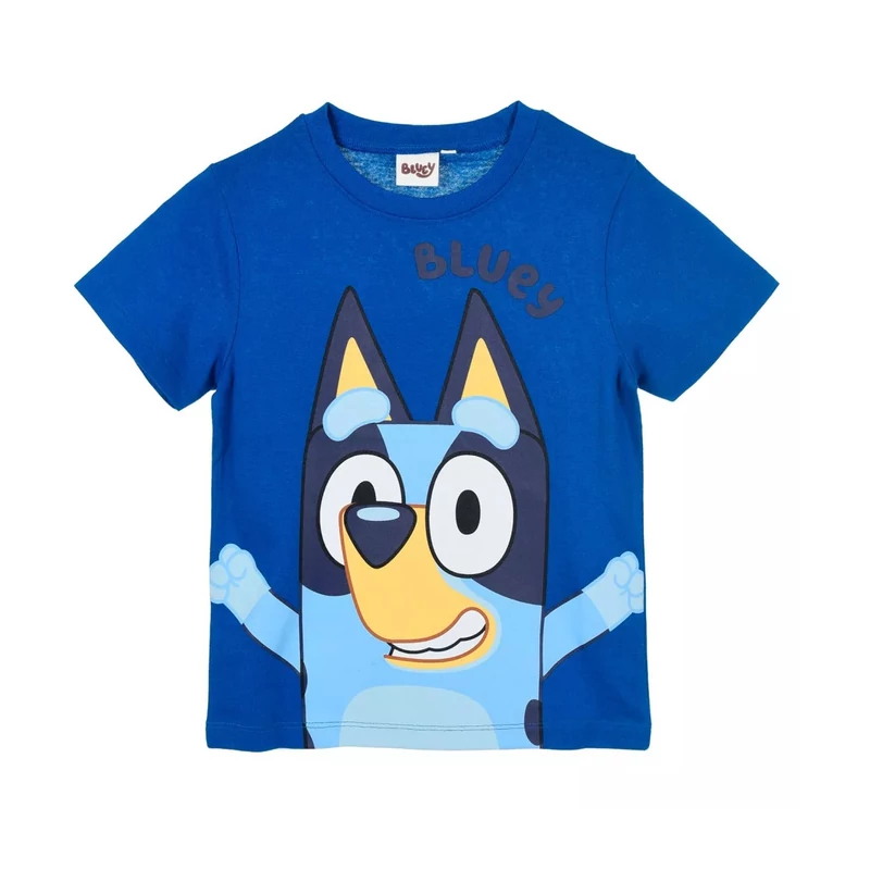 Bluey póló gyermekeknek - 98-as méret - kék színben