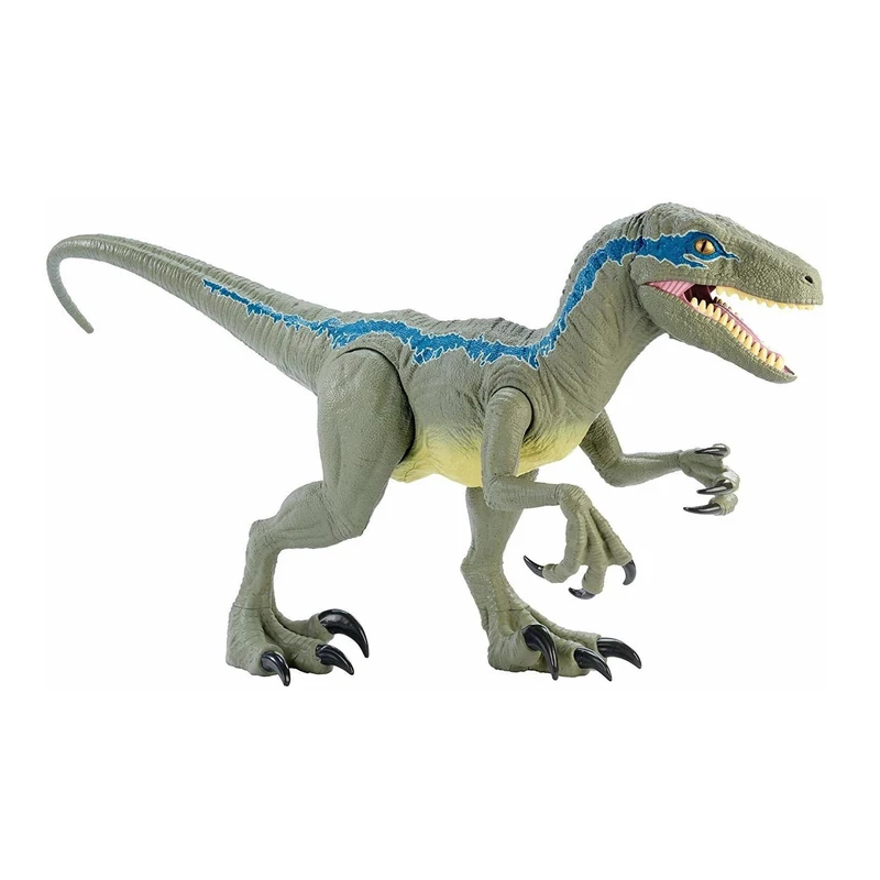 Kék Velocipraptor figura 93 cm - közel 1 méteres - Jurassic World
