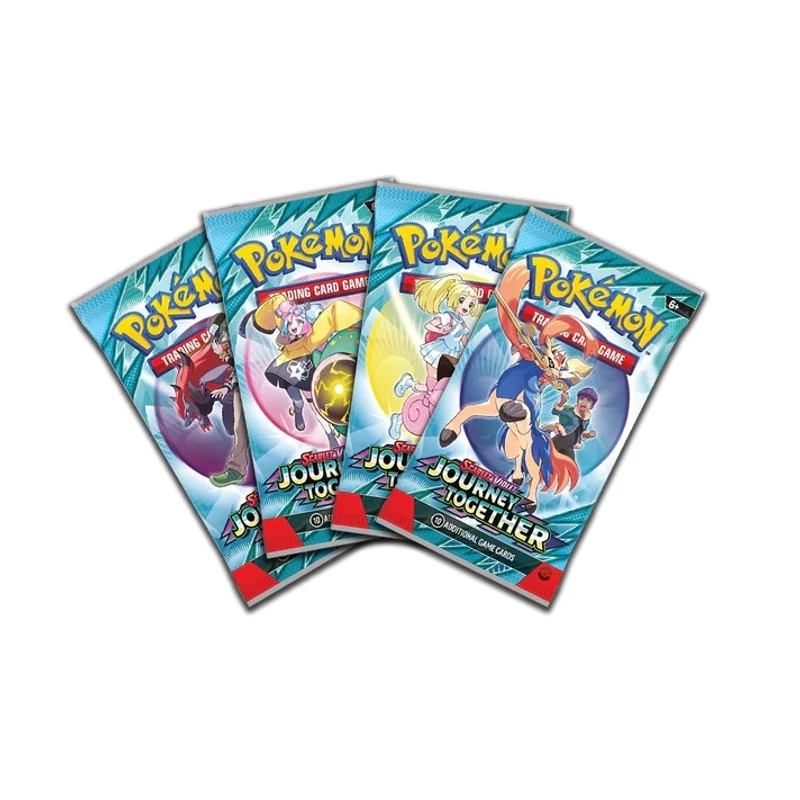 Pokémon kártya szett csomagban - Journey Together széria - 10 db kártya van egyben
