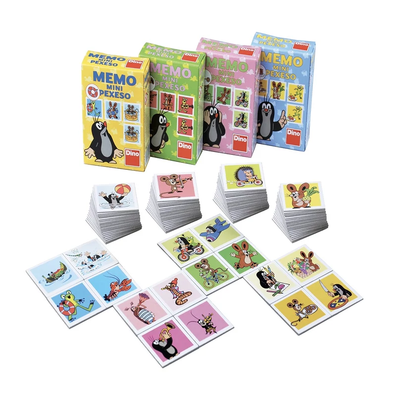 Kisvakond puzzle 54 db-os - mini méret - többféle - 1 db