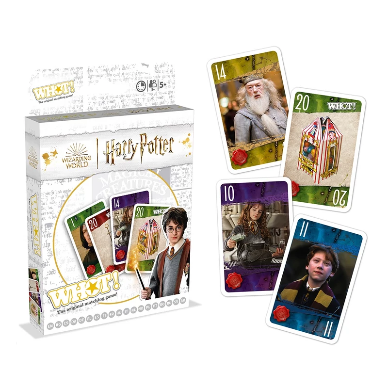 Harry Potter kártya szett - színre szín, számra szám - Whot!