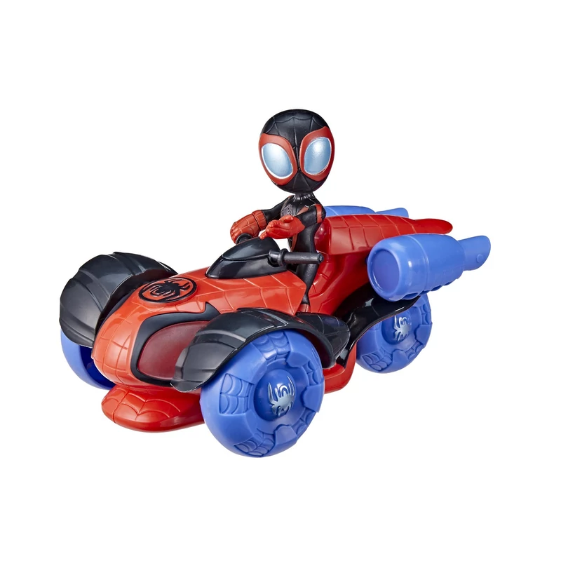 Miles Morales autóval figura szett - hanggal és világítással