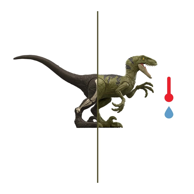 Jurassic World - meglepetés csontváz figura - 14 cm 