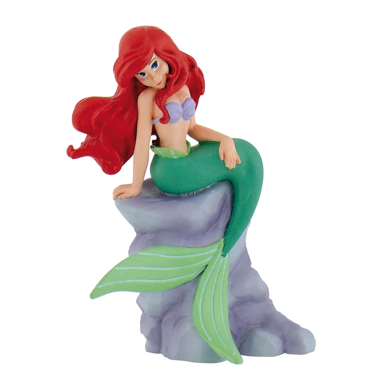 Ariel a kishableány sziklán figura 9 cm