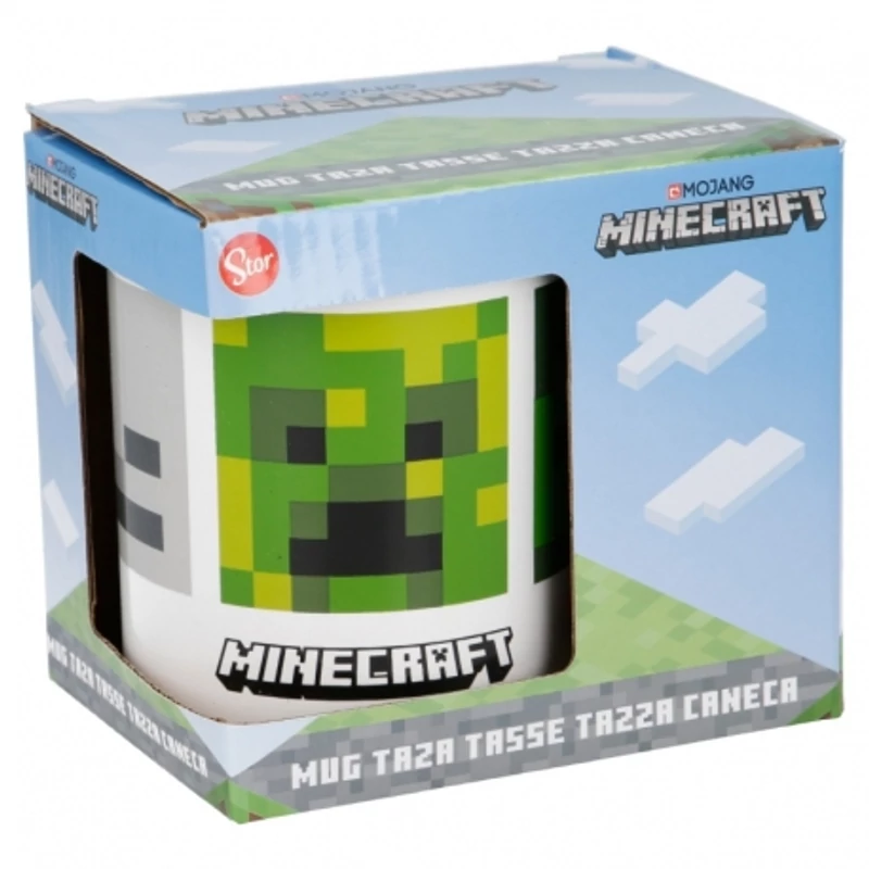 Minecraft bögre - kerámia