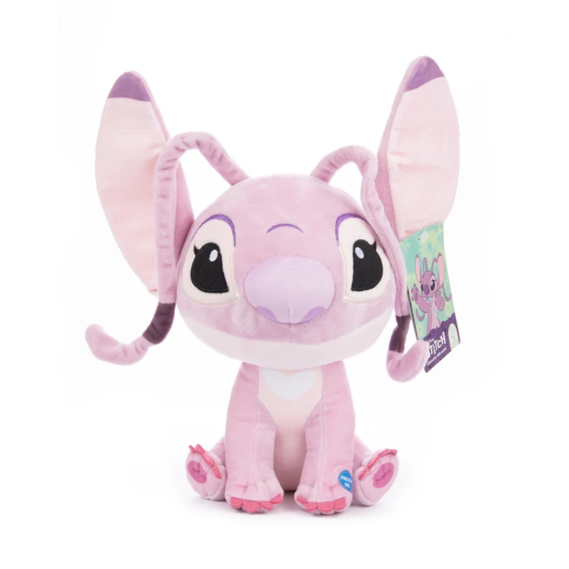 ANGEL Pink Stitch plüssfigura 35 cm hanggal Lil Bodz sorozatból