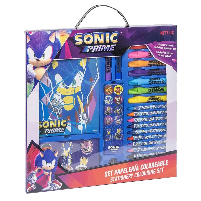 Sonic the Hedgehog, Sonic a sündisznó írószer szett