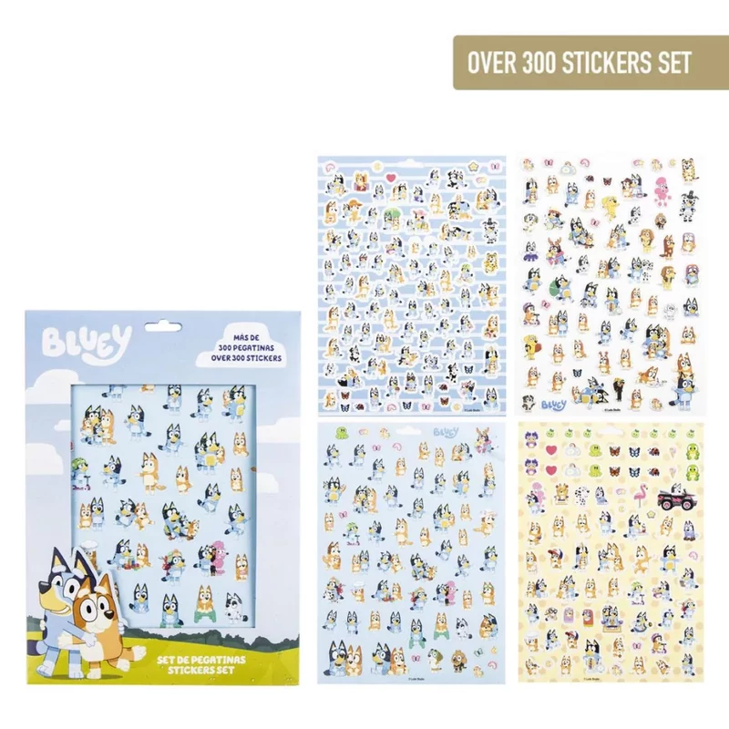 Bluey matrica szett 300 db-os