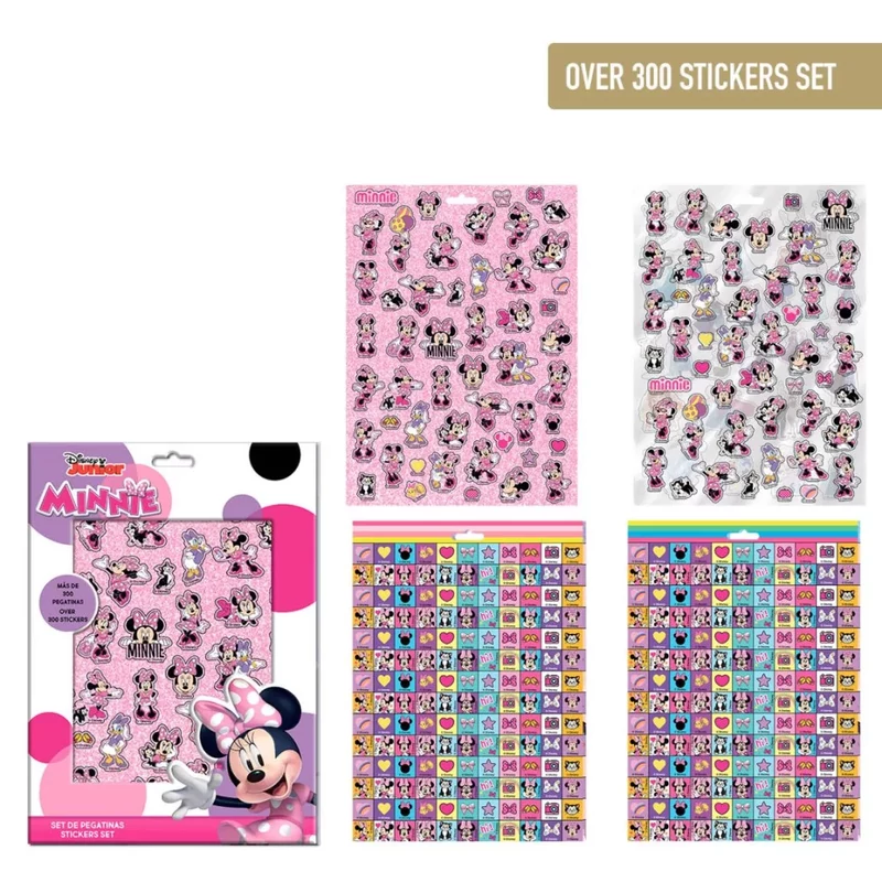 Disney Minnie matrica szett 300 db-os