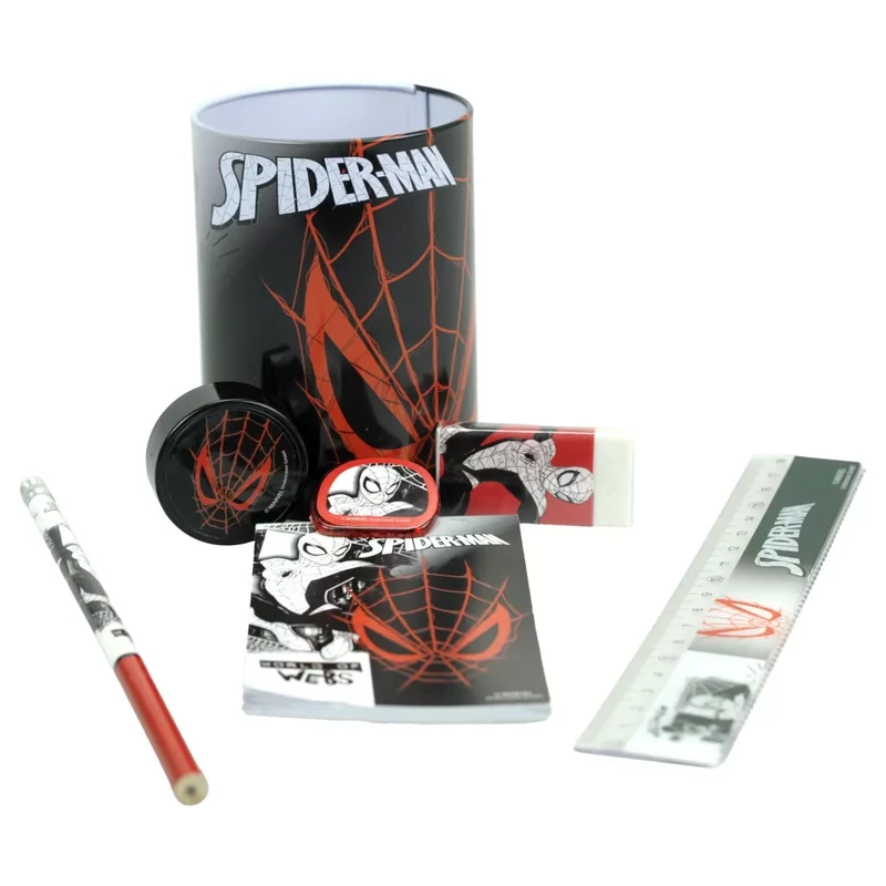 Spiderman, Pókember írószer szett 7 db-osCsomagolt!