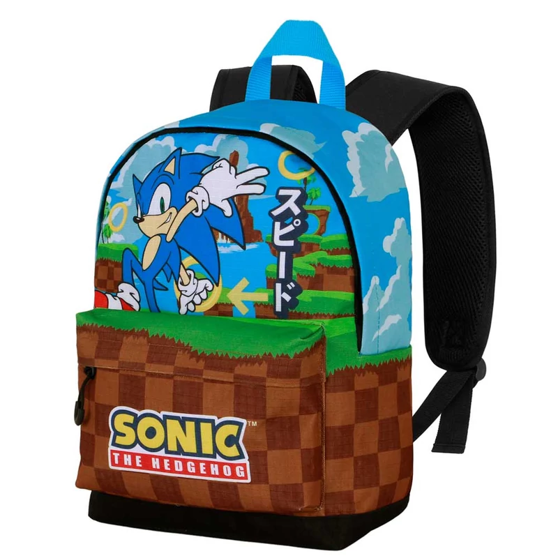 Sonic kis hátizsák HS Fan Greenhill - Sonic small backpack HS Fan Greenhill    