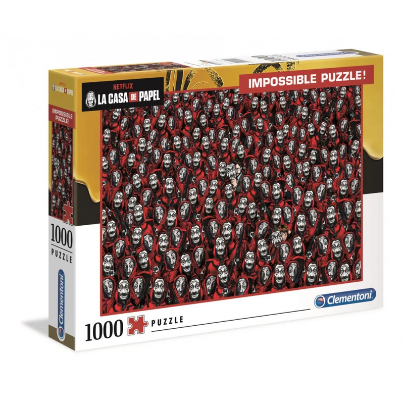 Netflix A nagy pénzrablás La casa de Papel Lehetetlen puzzle 1000 db