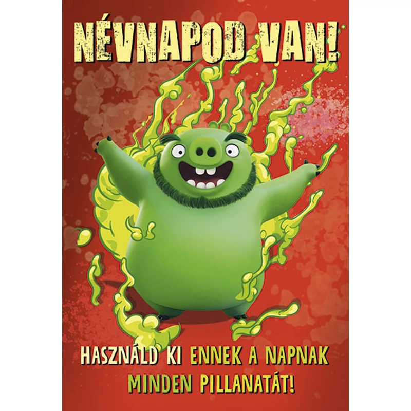 Képeslap - Angry Birds Boldog névnapot!