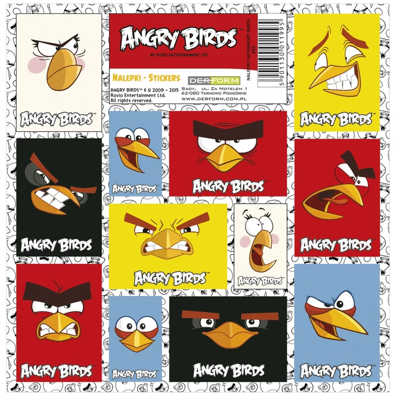 Angry Birds matrica