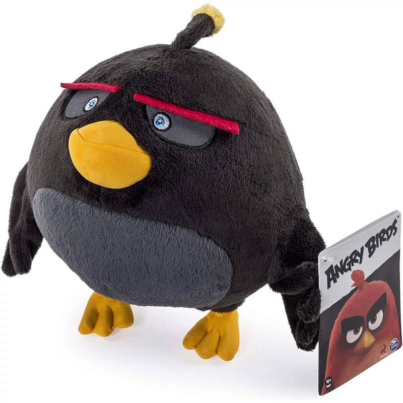 Angry Birds Bomba plüssfigura 25 cm - Bomba plüss