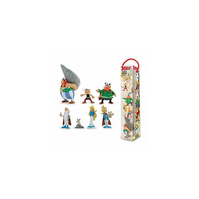 7 db-os Asterix és Obelix díszdobozos figura szett