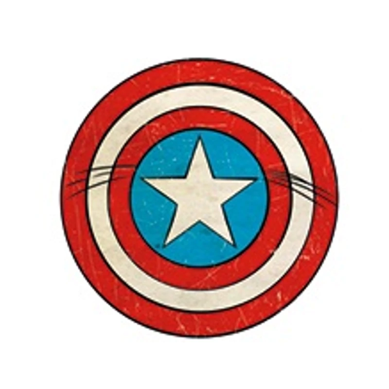 Avengers Bosszúállók Amerika Kapitány pajzs alakú pici kitűző