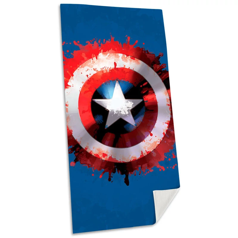 Avengers Bosszúállók Amerika kapitány pajzs Marvel nagy pamut törölköző
