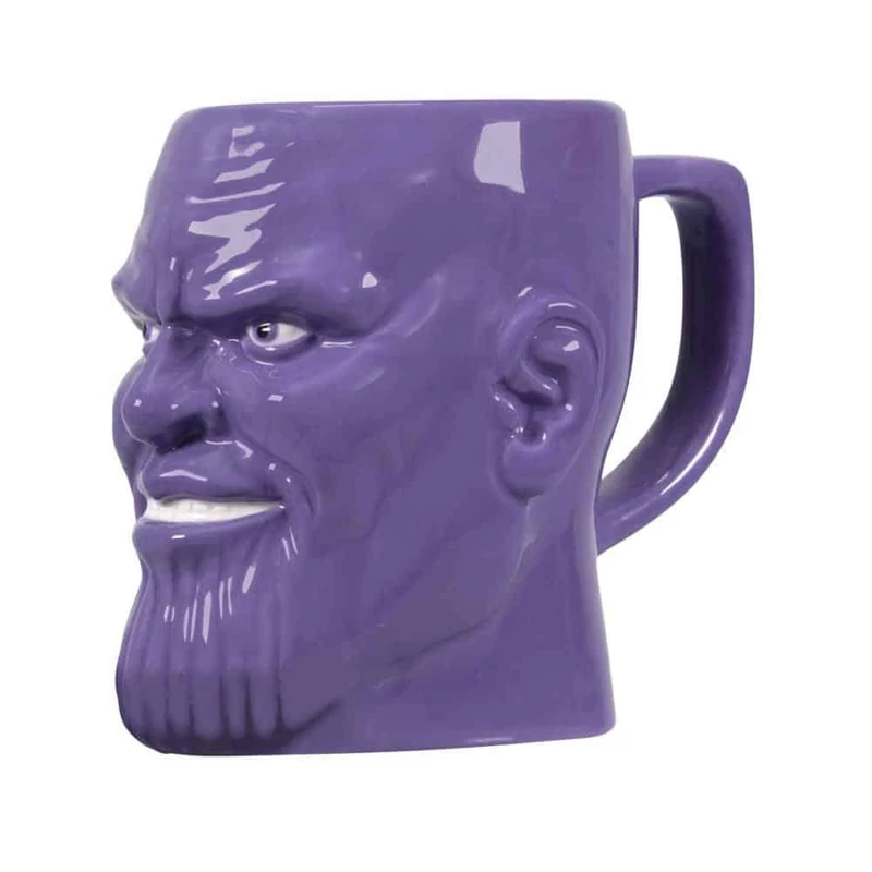 Avengers Bosszúállók Thanos fej alakú prémium Marvel kerámia bögre