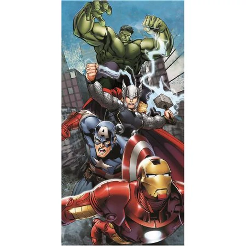 Avengers Bosszúállók Marvel nagy pamut törölköző