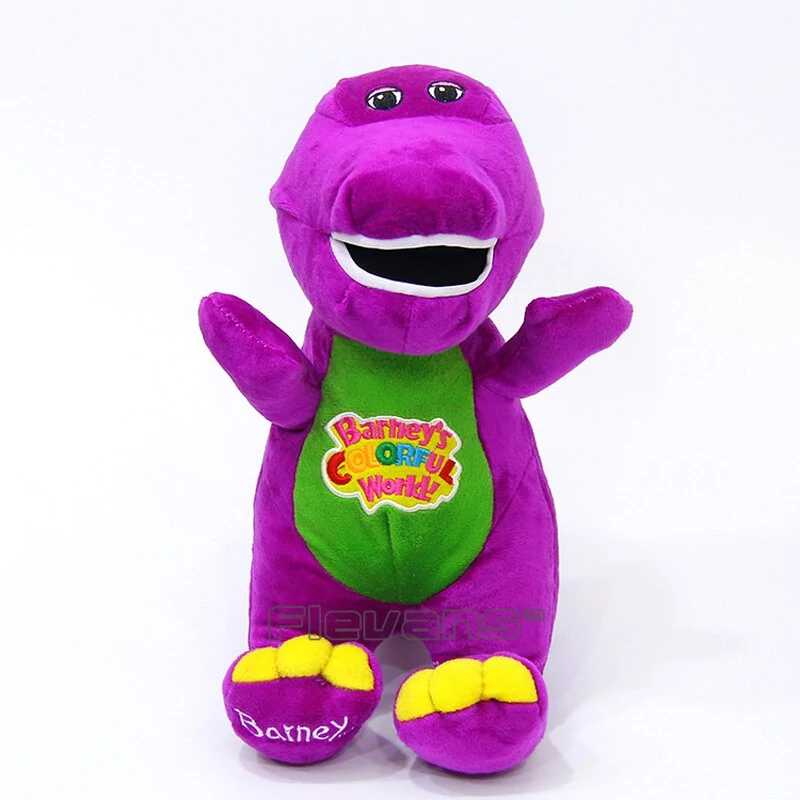 Barney és barátai Barney plüssfigura 30 cm - Barney plüss