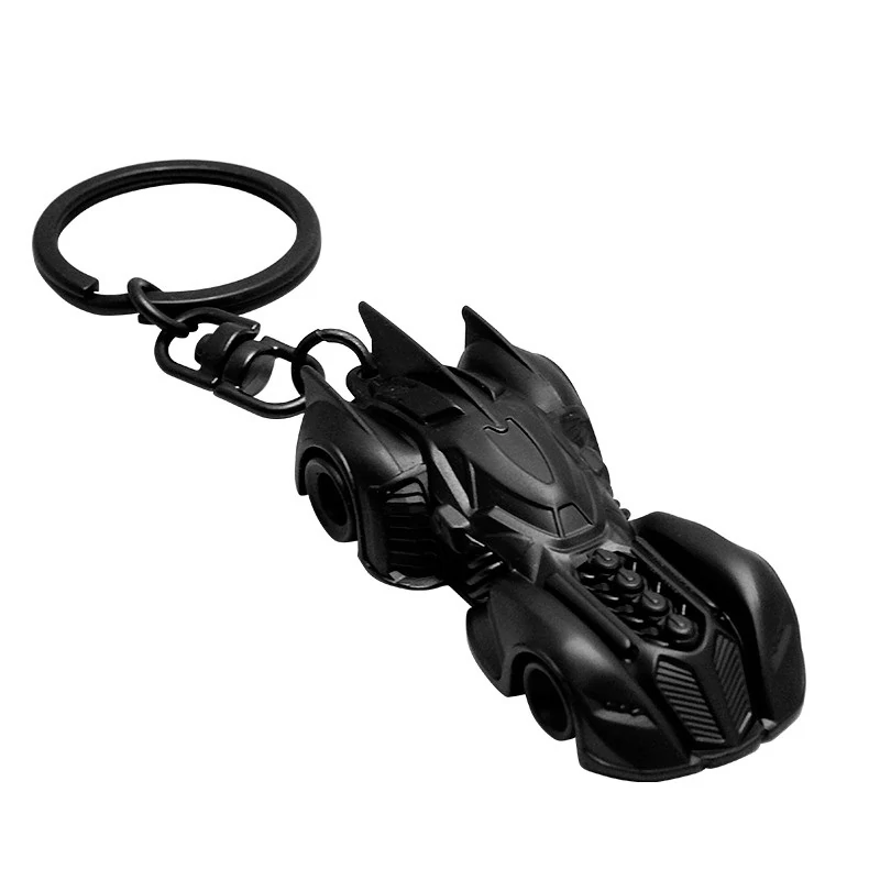 Batman Batmobil alakú prémium fém kulcstartó