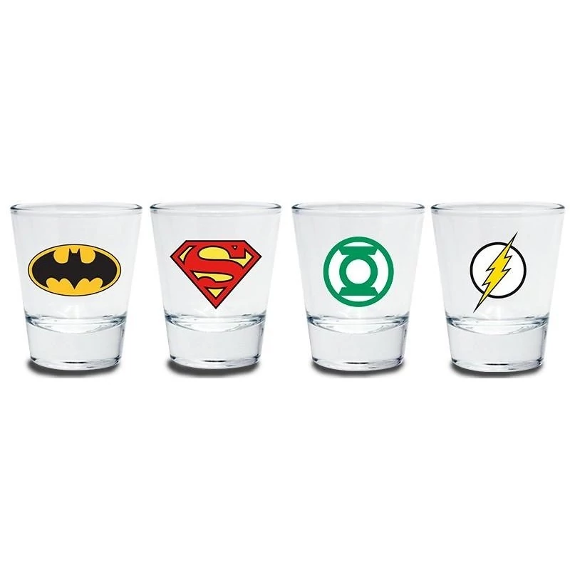 DC Comics feles pohár szett díszdobozban