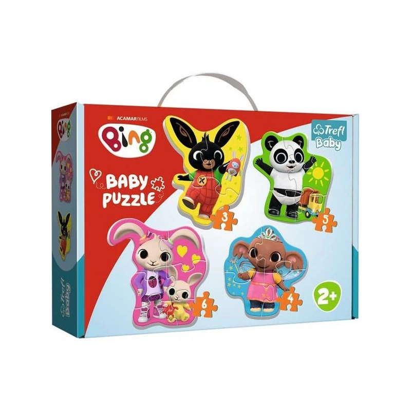 Bing nyuszi Baby Classic puzzle - Bing nyuszi és barátai