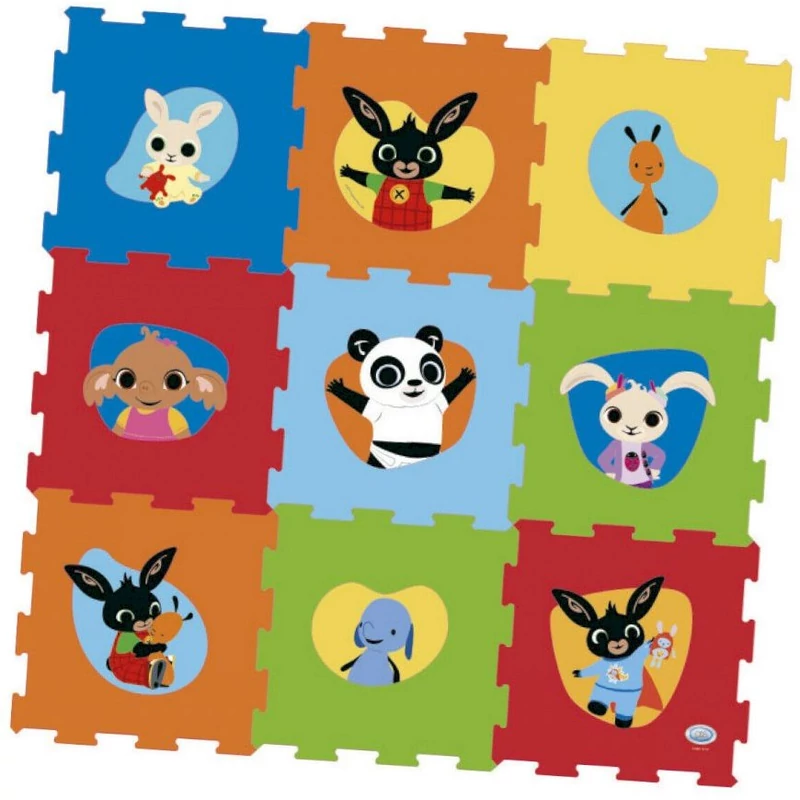 Bing nyuszi szivacs puzzle játékszőnyeg