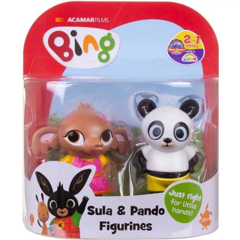 Bing nyuszi Sula és Pando díszdobozos figura szett