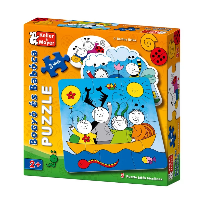 Bogyó és Babóca puzzle szett kicsiknek