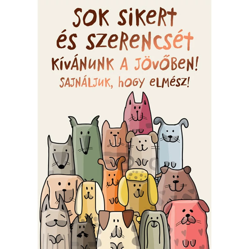 Képeslap - Sok sikert