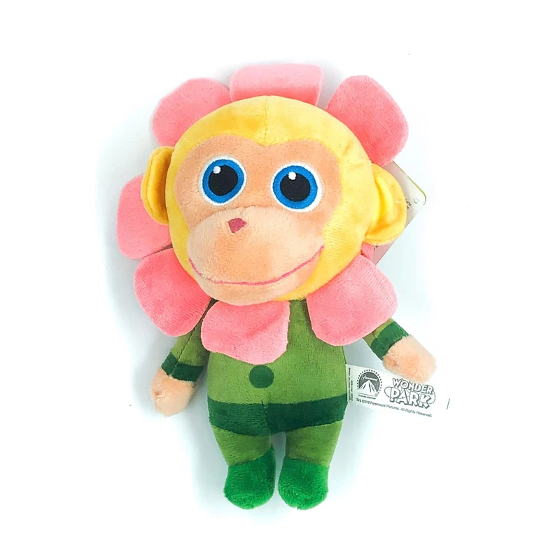 Csodapark virág Csimpánzombi plüssfigura 20 cm - Csimpánzombi plüss