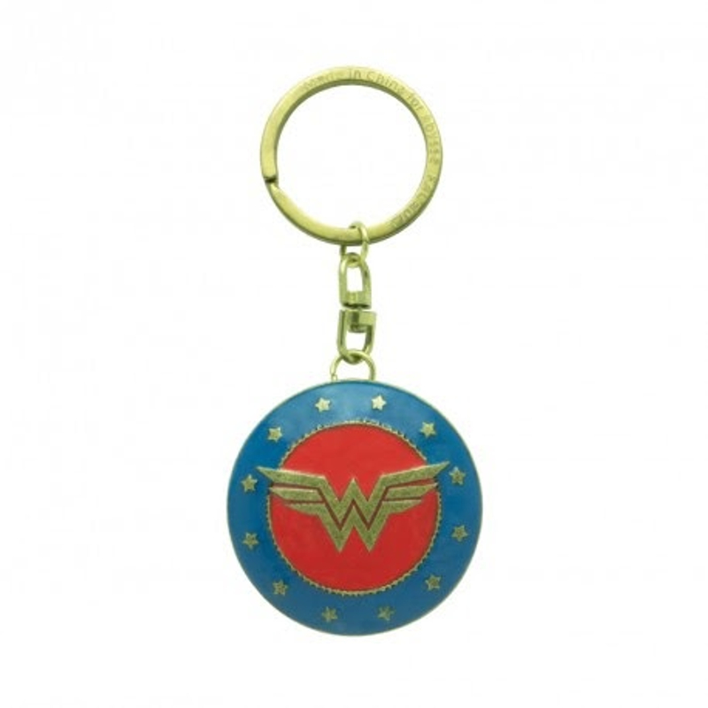 Wonder Woman pajzs alakú 3D kulcstartó