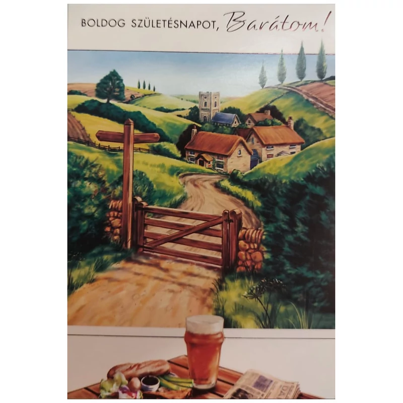 Képeslap - Boldog születésnapot, Barátom