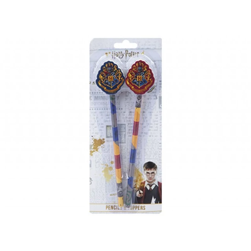 Harry Potter ceruza radírral 2 db