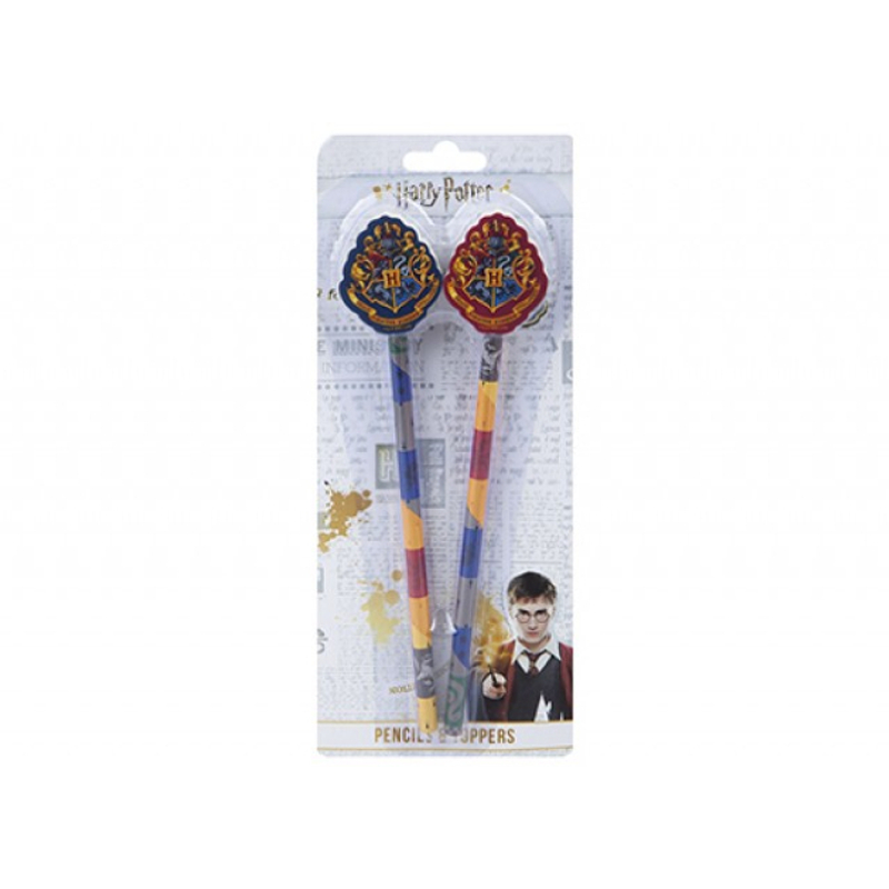 Harry Potter grafit ceruza radírral - 2 db