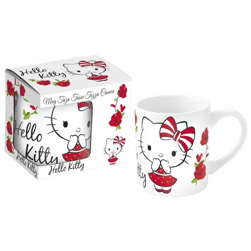 Hello Kitty kis kerámia bögre díszdobozban