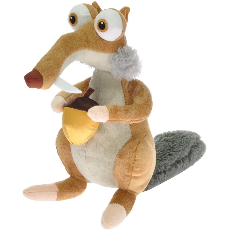 Jégkorszak Motkány arany makkal 27 cm plüssfigura  - Motkány plüss
