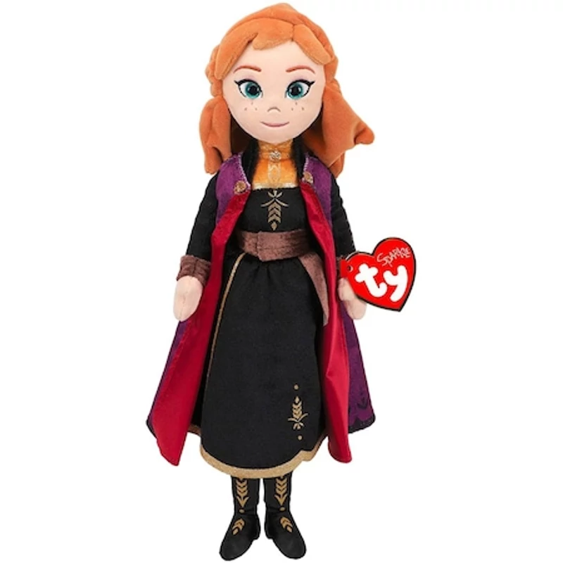 Jégvarázs Anna Disney prémium, beszélő, puha plüssfigura 40 cm - Anna plüss