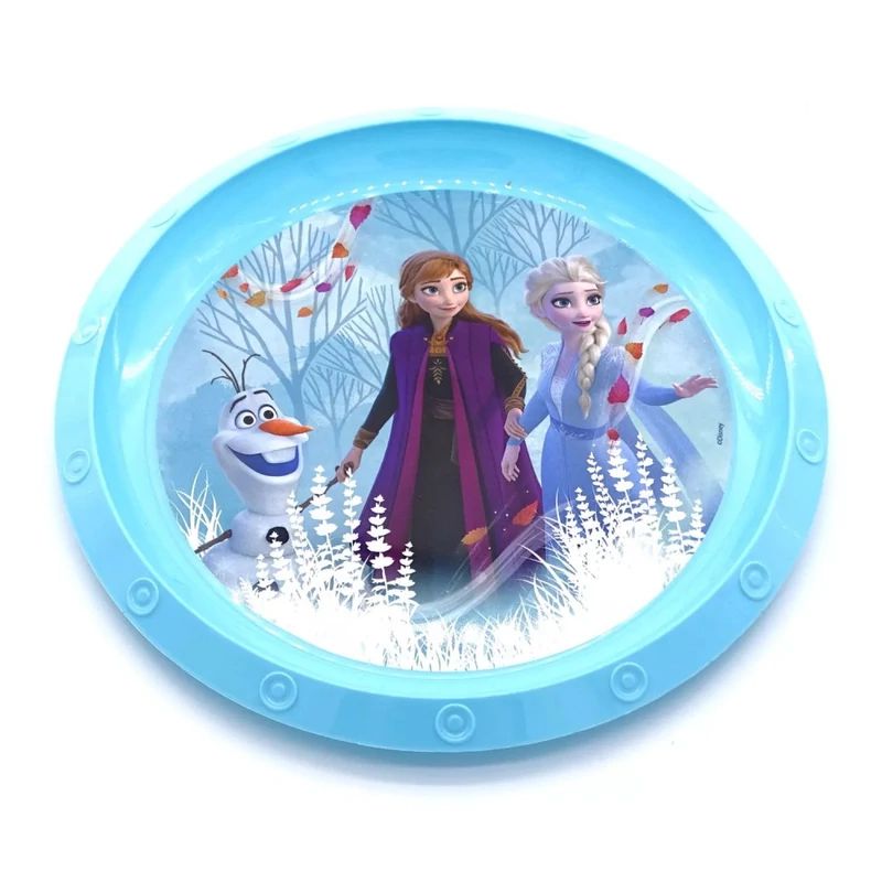 Jégvarázs műanyag lapostányér - Frozen műanyag tányér
