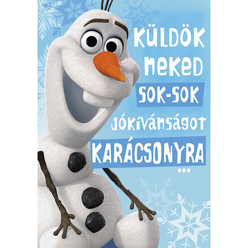 Képeslap - Olaf Karácsonyi jókívánsága