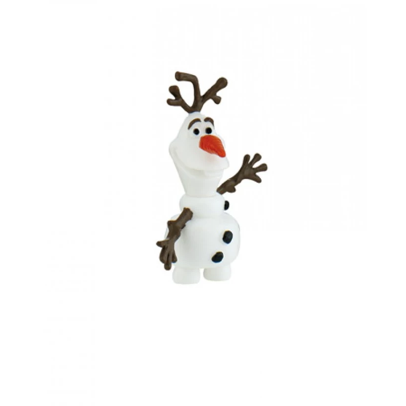 4 cm-es Jégvarázs Olaf gumírozott műanyag mini figura