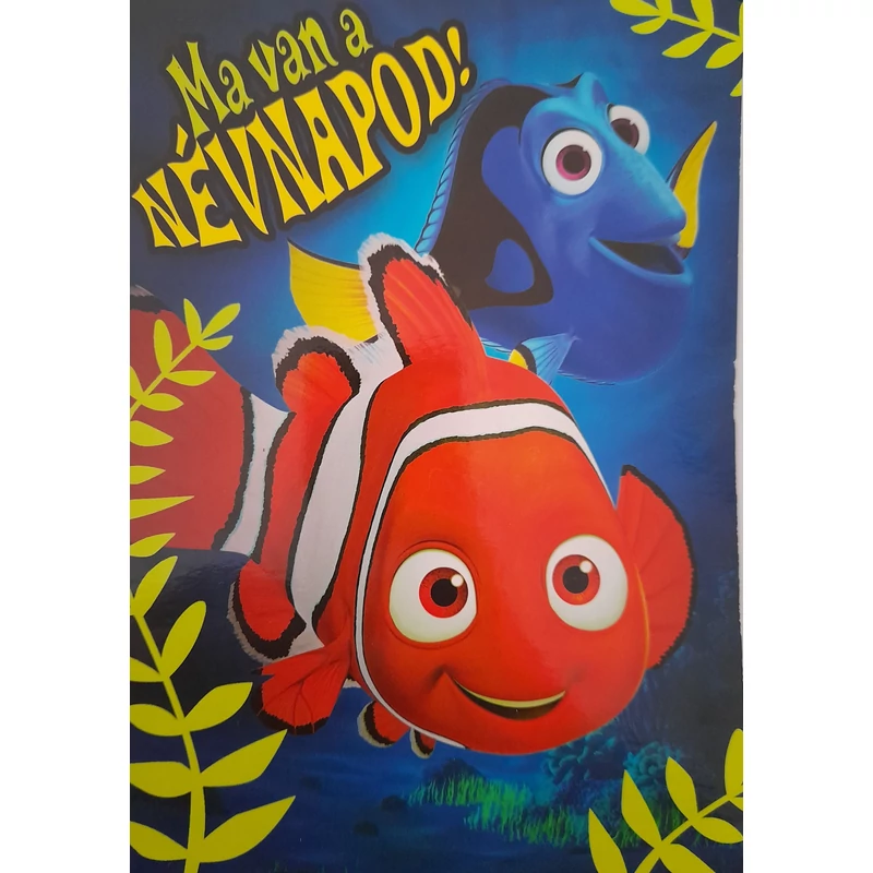 Képeslap - Némó nyomában Boldog névnapot!