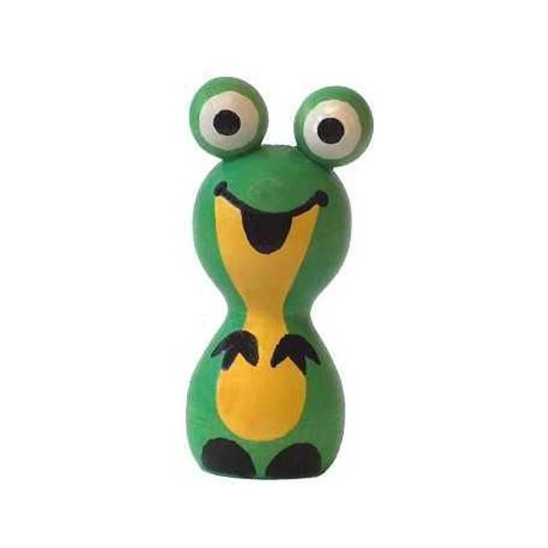Kisvakond béka fa hűtőmágnes 4 cm