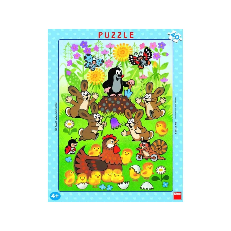 Kisvakond húsvétja puzzle 40 db